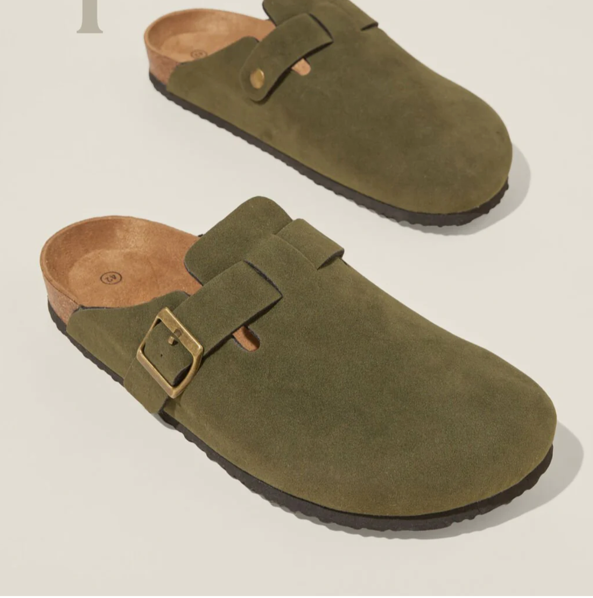 The Block – Suede Clogs